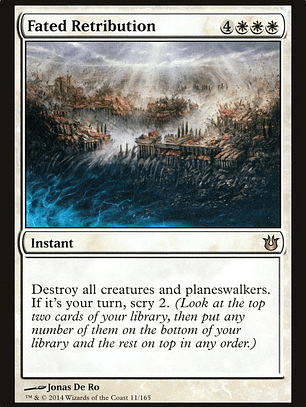 Fated Retribution (Born of the Gods)