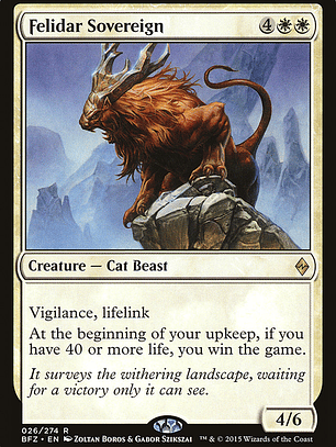 Felidar Sovereign (Battle for Zendikar)