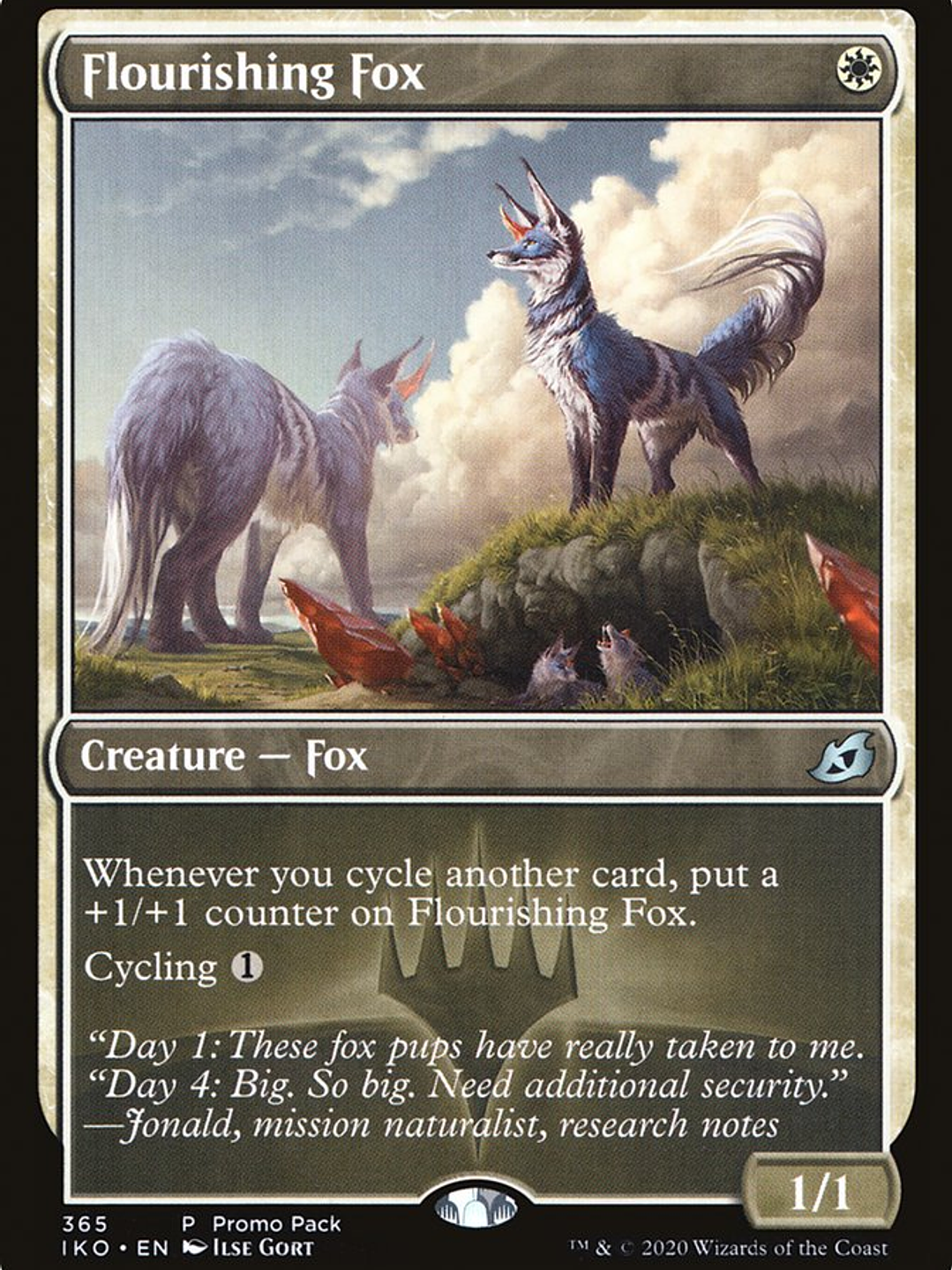 Flourishing Fox (Ikoria: Lair of Behemoths) 1