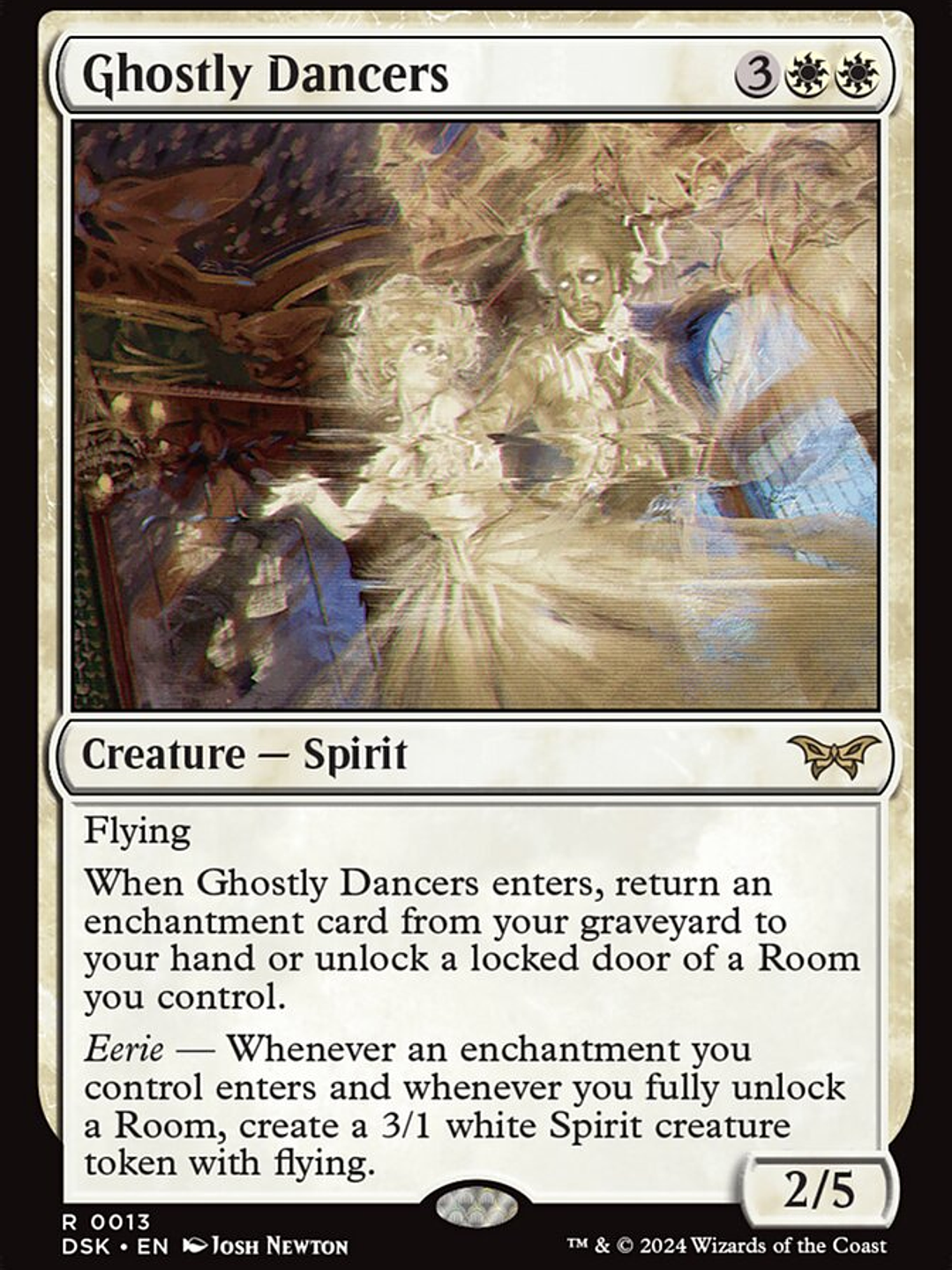 Ghostly Dancers (Duskmourn: House of Horror) 1