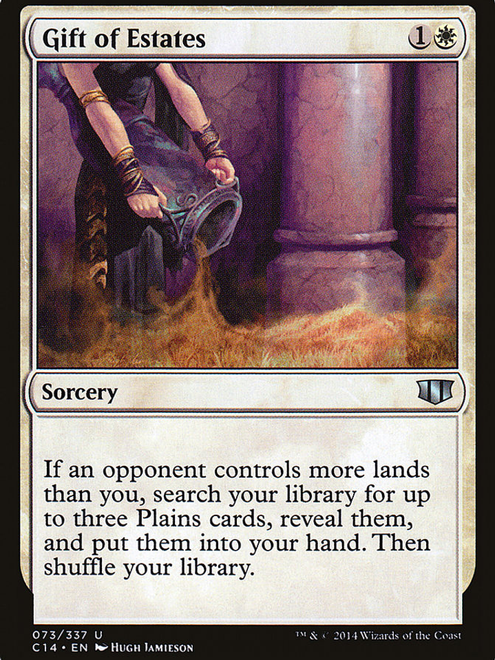 Gift of Estates (Commander 2014) 1