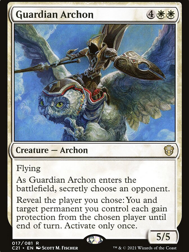 Guardian Archon (Commander 2021) 1