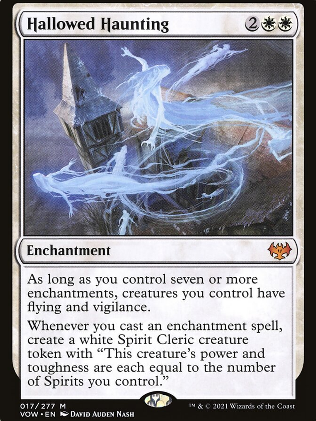 Hallowed Haunting (Innistrad: Crimson Vow) 1