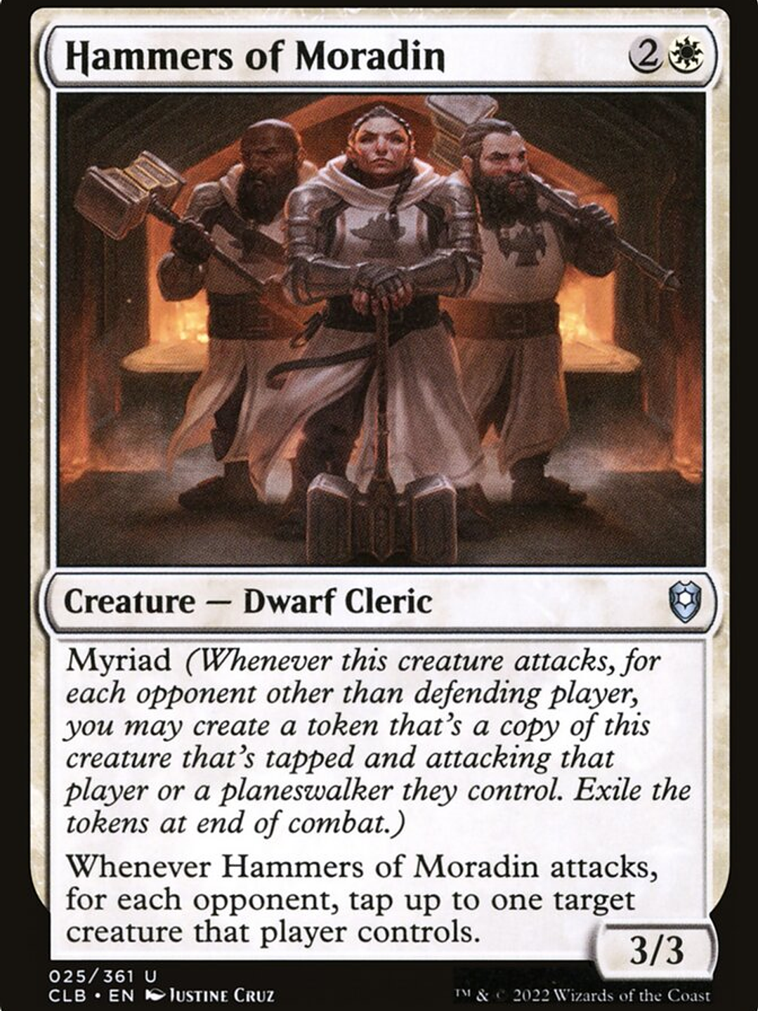 Hammers of Moradin (Commander Legends: Battle for Baldur's Gate) 1