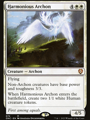 Harmonious Archon (Phyrexia: All Will Be One Commander)