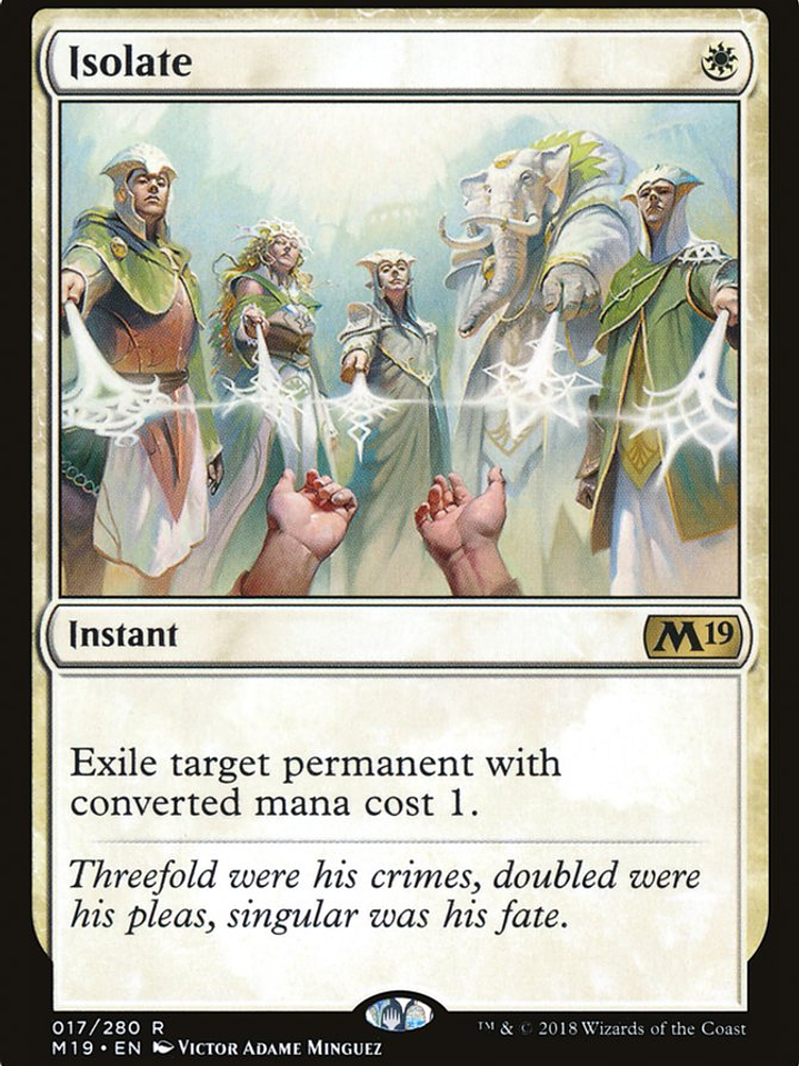 Isolate (Core Set 2019) 1