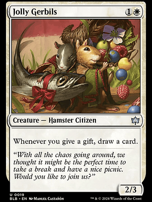 Jolly Gerbils (Bloomburrow)