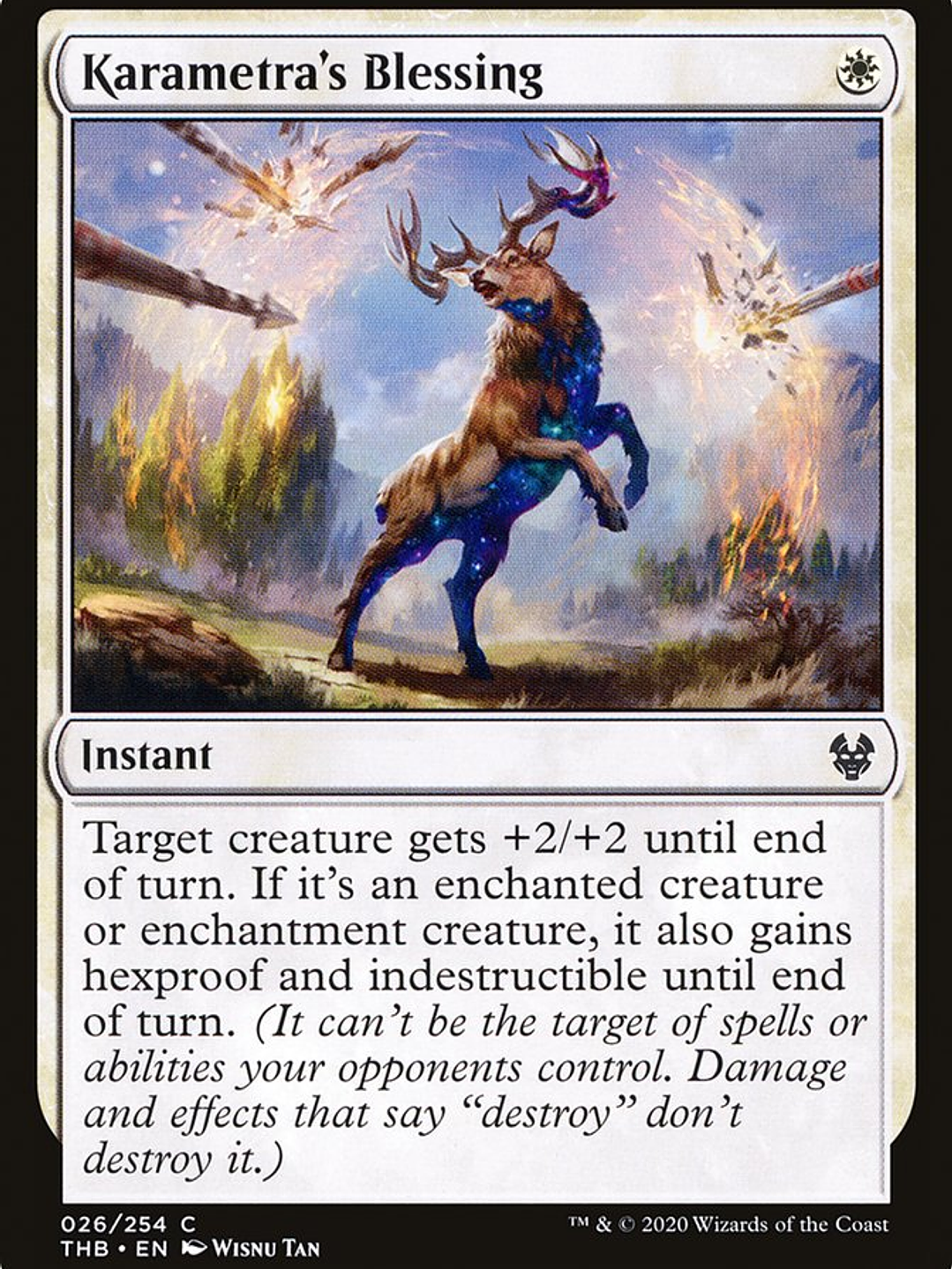 Karametra's Blessing (Theros Beyond Death) 1