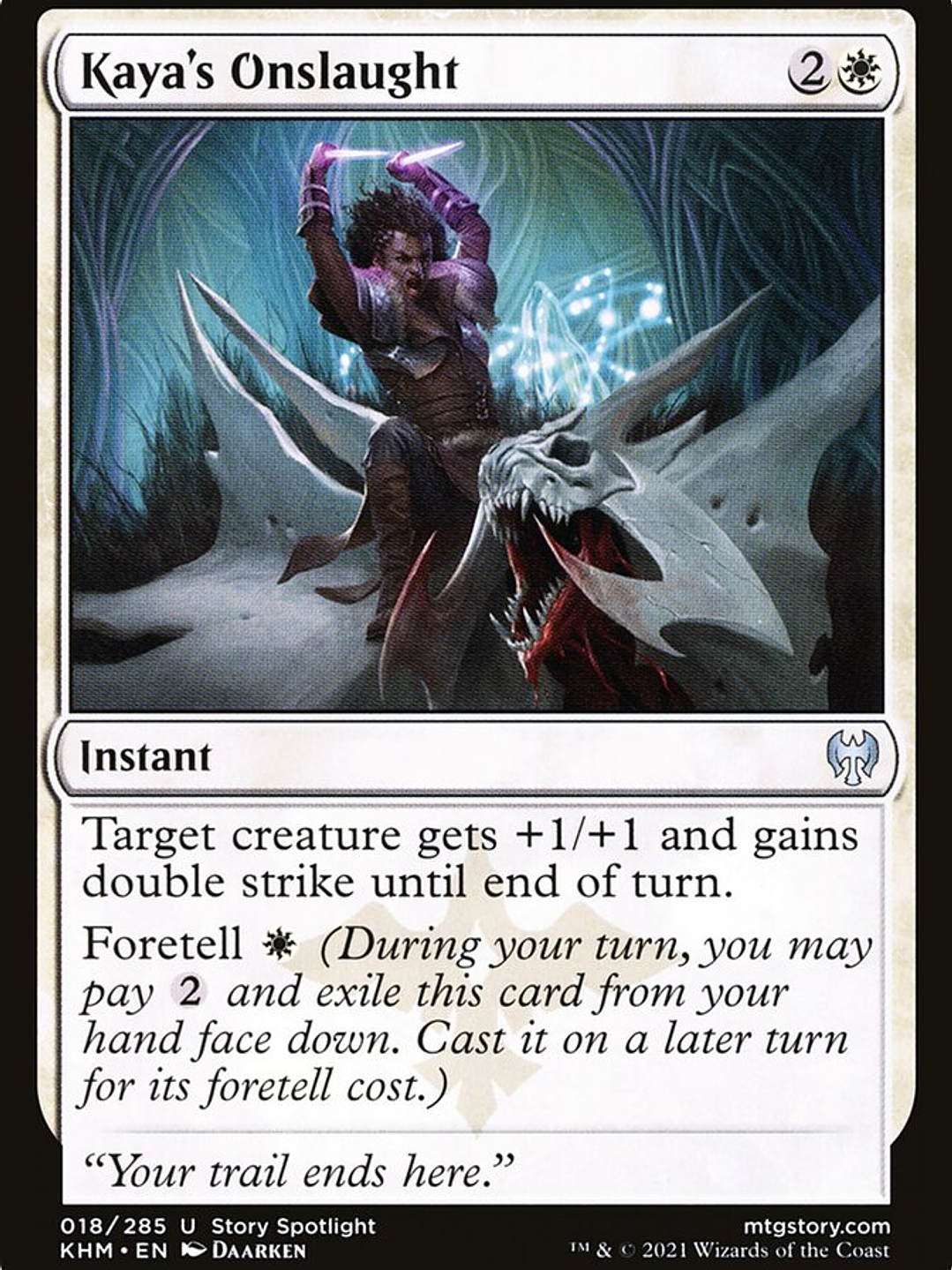 Kaya's Onslaught (Kaldheim) 1