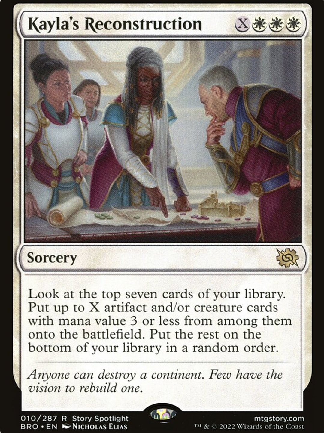 Kayla's Reconstruction (The Brothers' War) 1