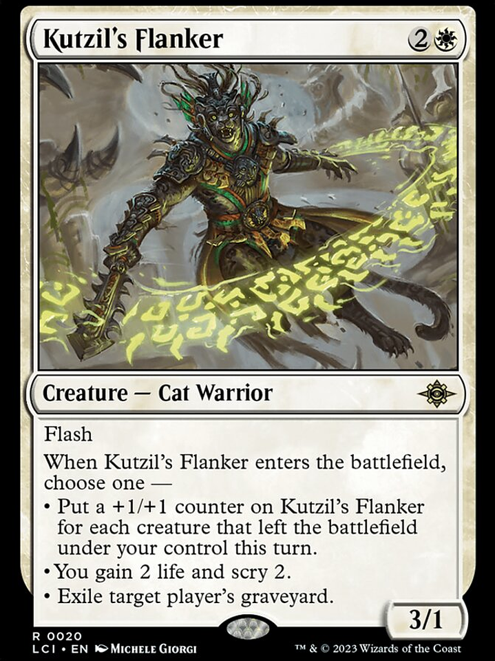 Kutzil's Flanker (The Lost Caverns of Ixalan) 1