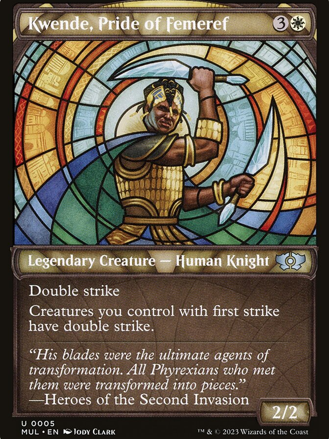 Kwende, Pride of Femeref (Multiverse Legends) 1