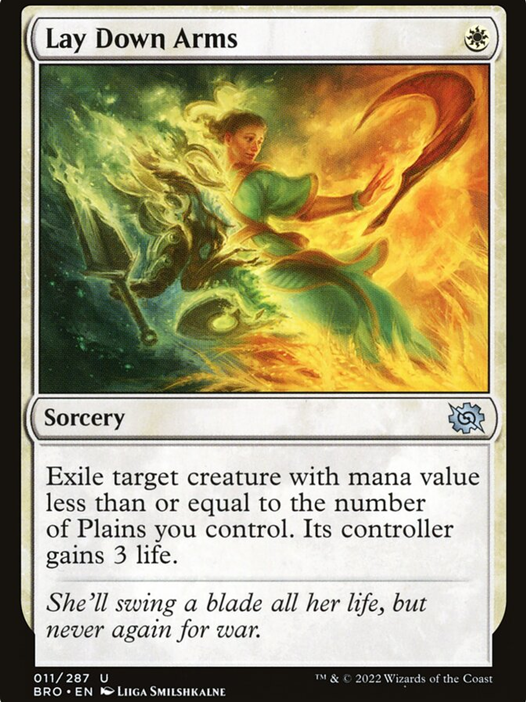 Lay Down Arms (The Brothers' War) 1