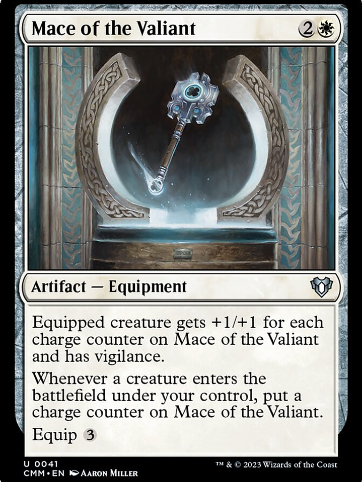 Mace of the Valiant (Commander Masters) 1