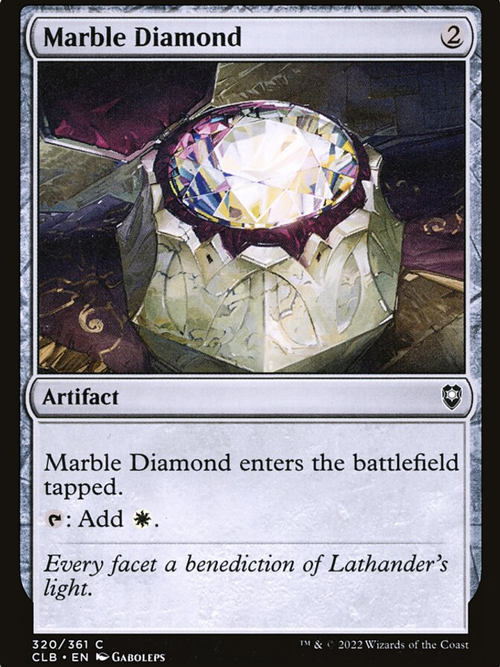 Marble Diamond (Commander Legends: Battle for Baldur's Gate) 1