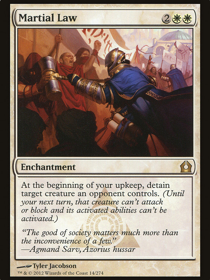 Martial Law (Return to Ravnica) 1