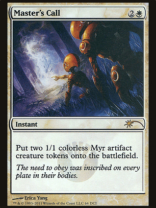 Master's Call (DCI Promos)