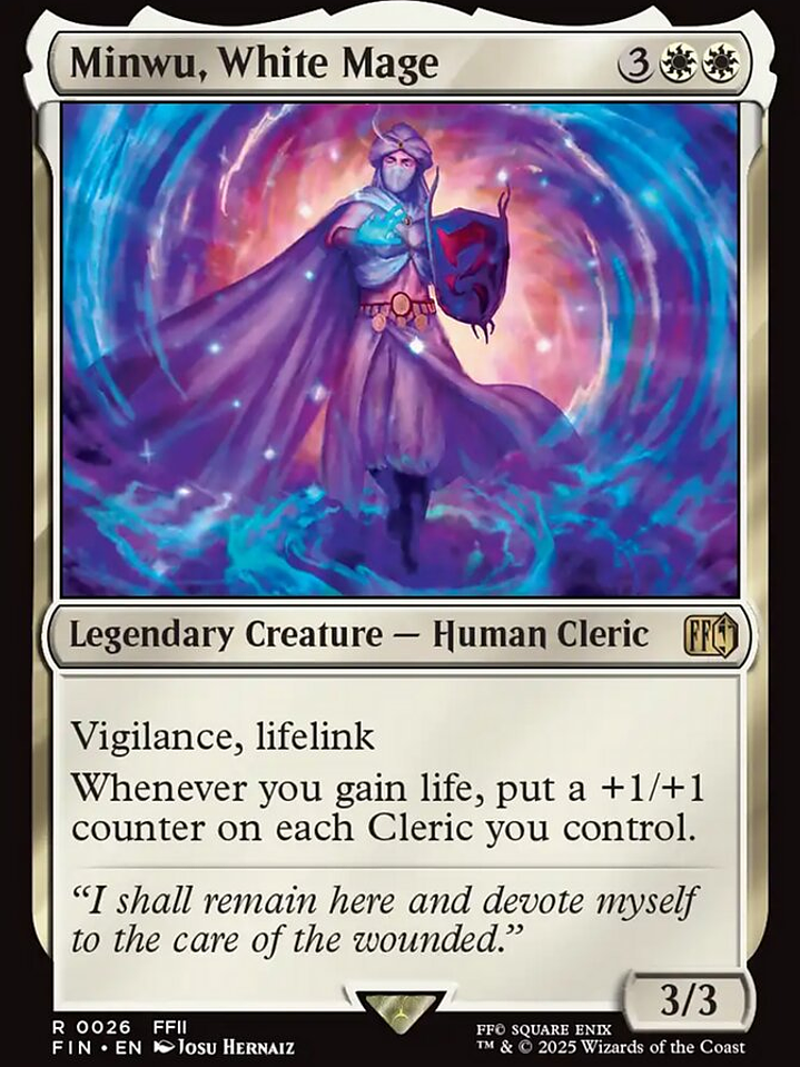 Minwu, White Mage (Final Fantasy) 1