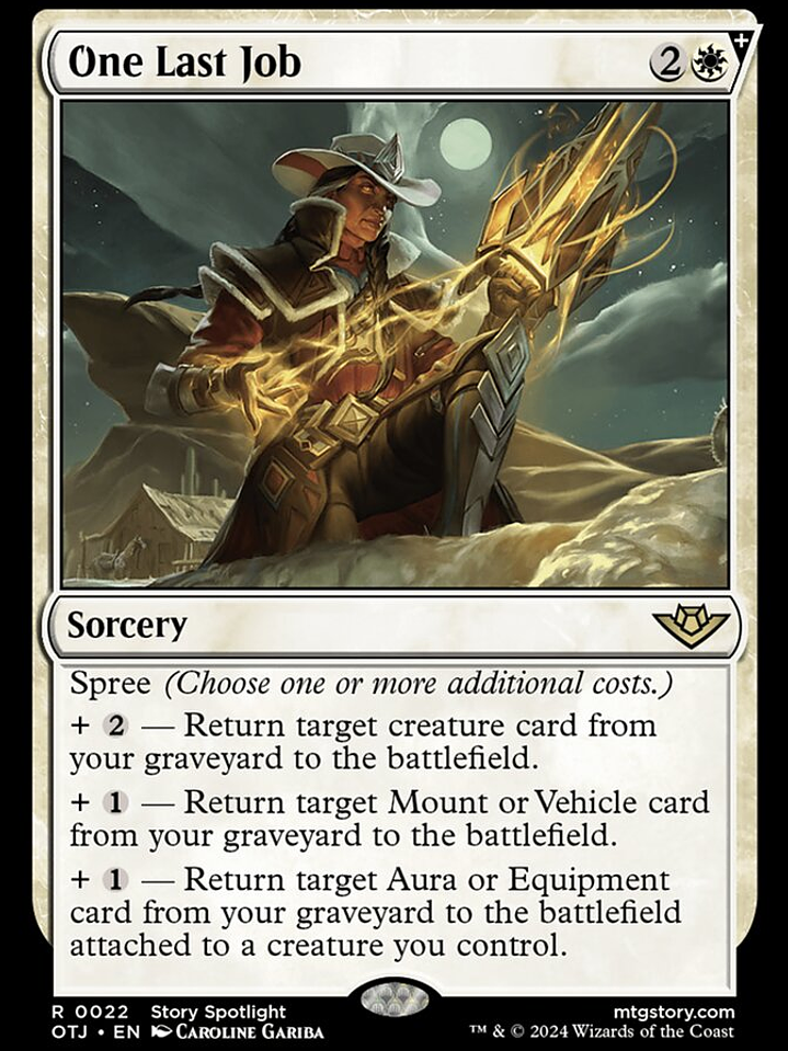 One Last Job (Outlaws of Thunder Junction) 1