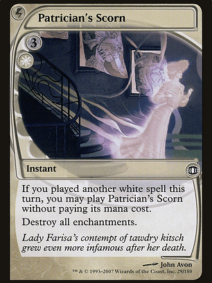 Patrician's Scorn (Future Sight)