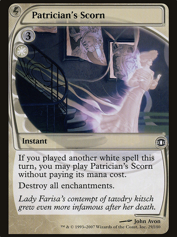 Patrician's Scorn (Future Sight) 1