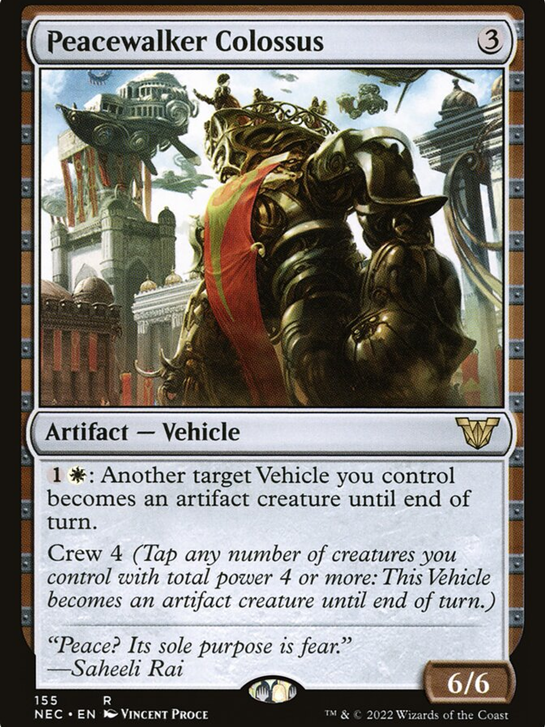 Peacewalker Colossus (Neon Dynasty Commander) 1