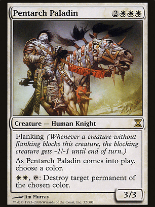 Pentarch Paladin (Time Spiral)