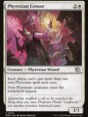 Phyrexian Censor (March of the Machine)
