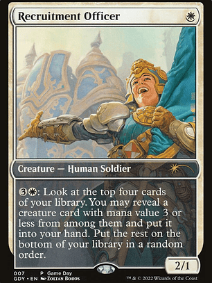 Recruitment Officer (Game Day Promos)