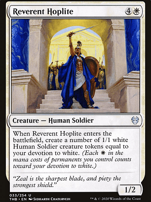 Reverent Hoplite (Theros Beyond Death)