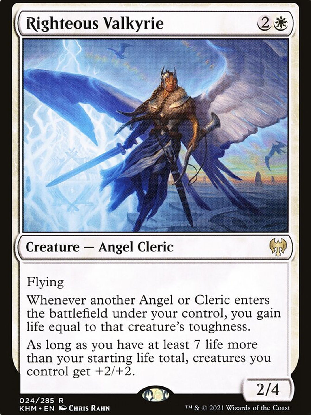 Righteous Valkyrie (Kaldheim) 1