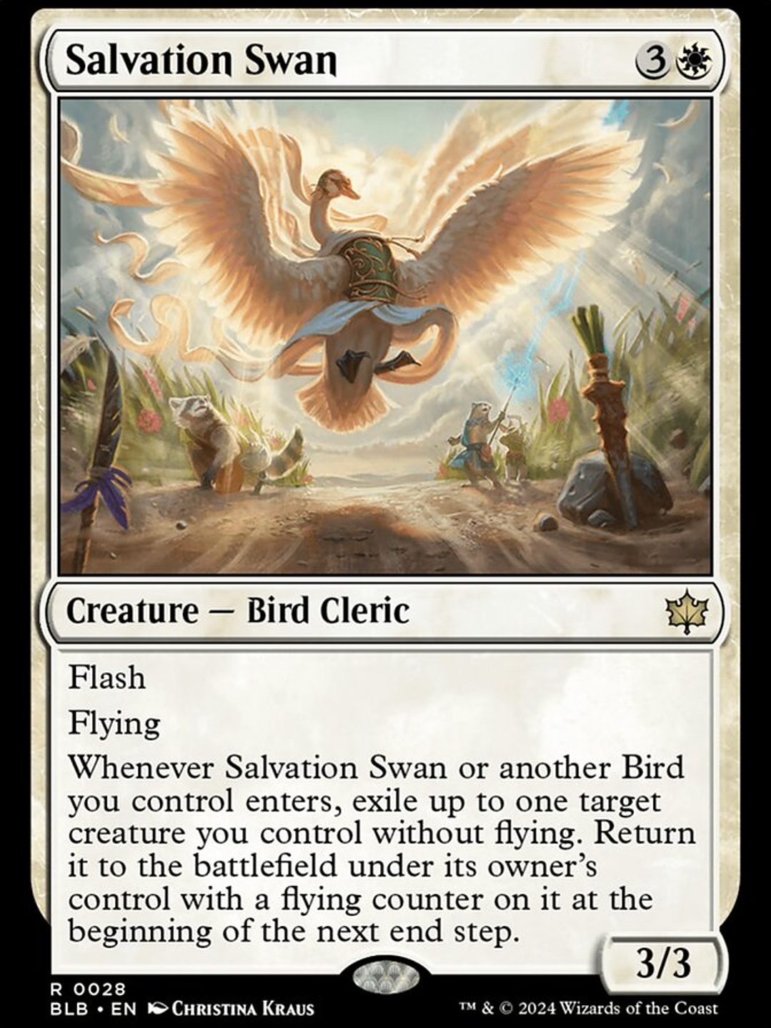 Salvation Swan (Bloomburrow) 1