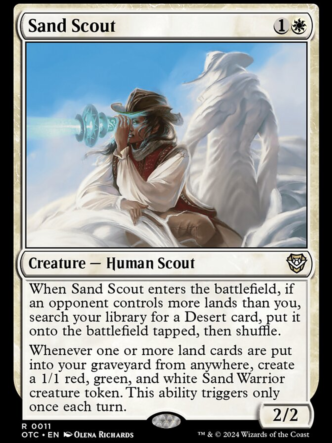 Sand Scout (Outlaws of Thunder Junction Commander) 1