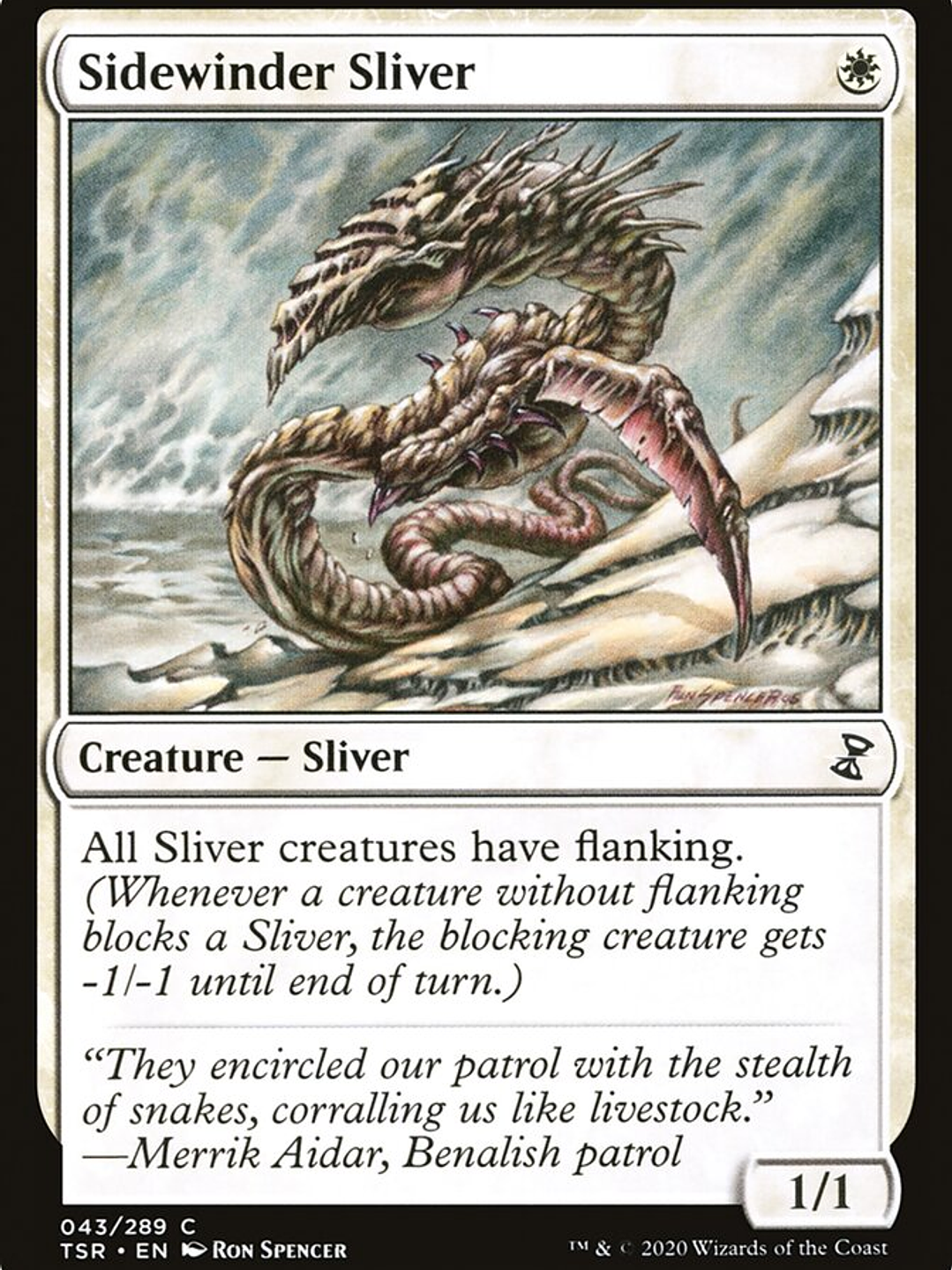 Sidewinder Sliver (Time Spiral Remastered) 1