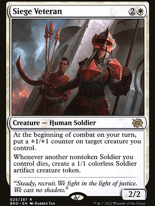 Siege Veteran (The Brothers' War)