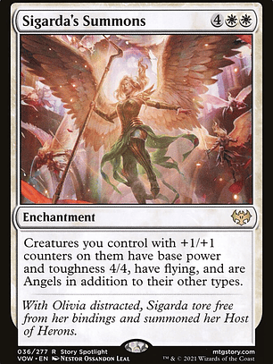 Sigarda's Summons (Innistrad: Crimson Vow)