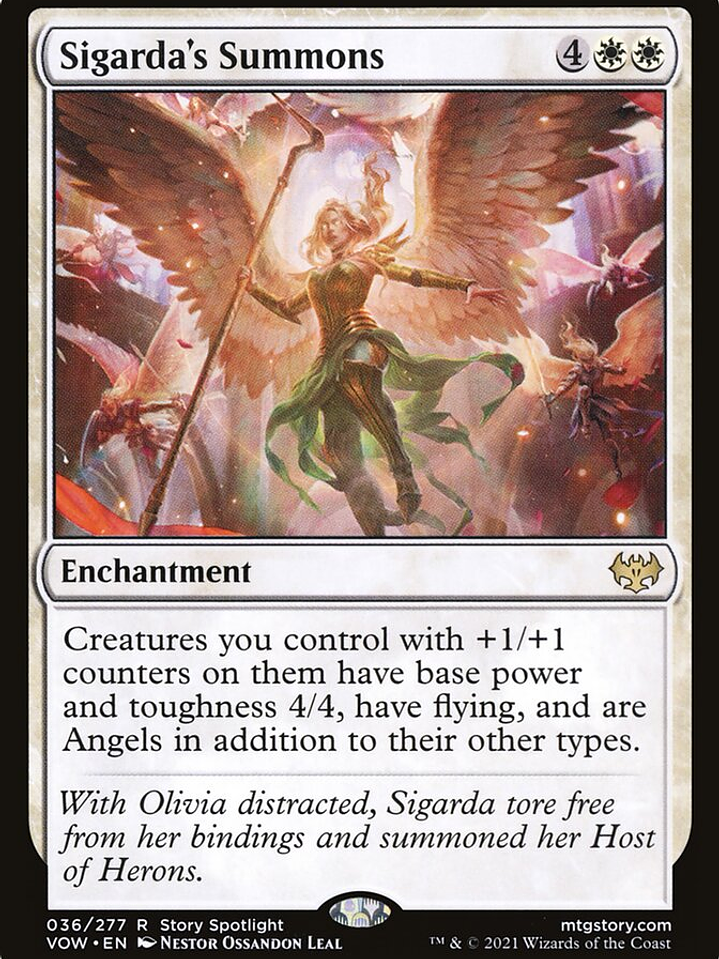 Sigarda's Summons (Innistrad: Crimson Vow) 1