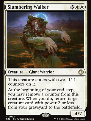 Slumbering Walker (Lorwyn Eclipsed)