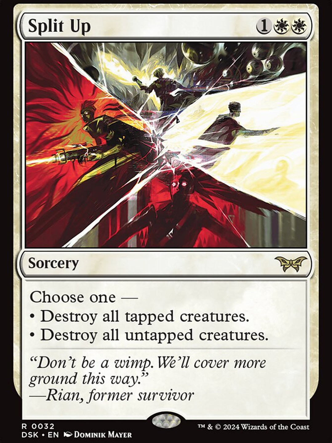 Split Up (Duskmourn: House of Horror) 1