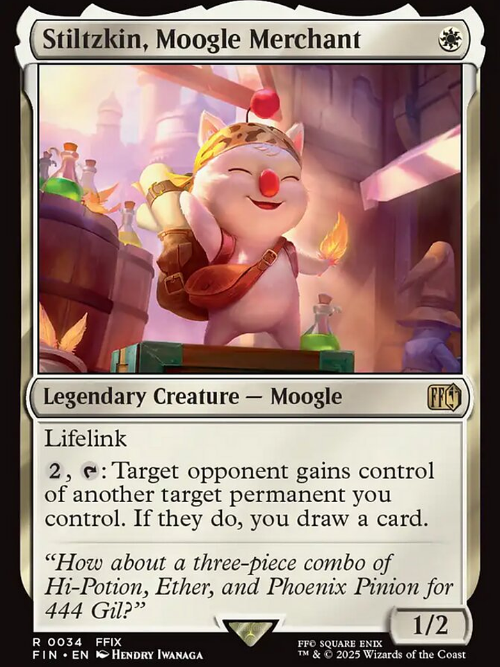 Stiltzkin, Moogle Merchant (Final Fantasy) 1