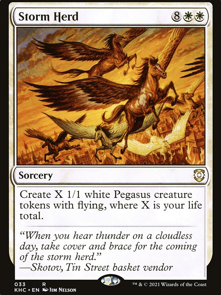 Storm Herd (Kaldheim Commander) 1
