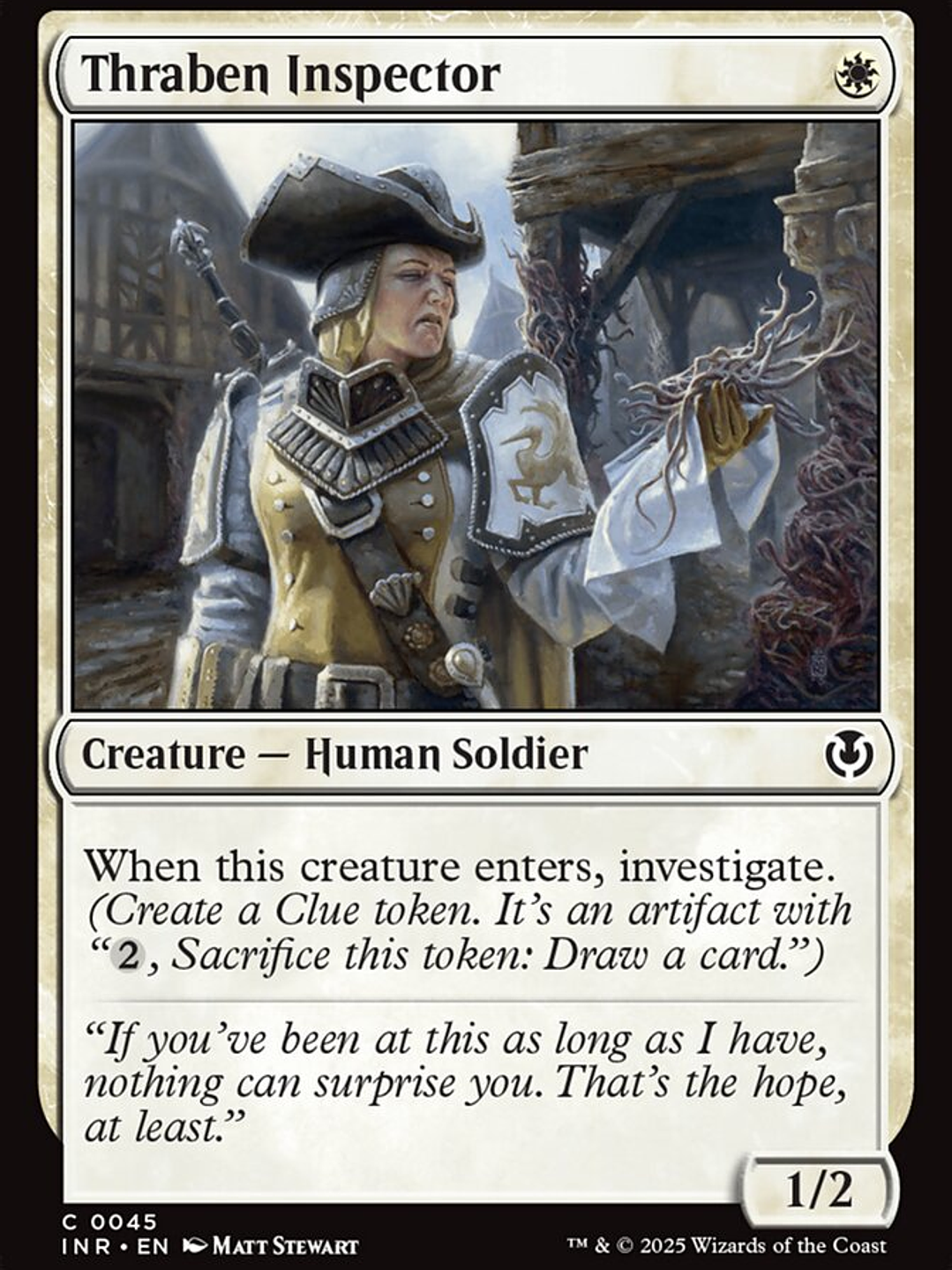 Thraben Inspector (Innistrad Remastered) 1