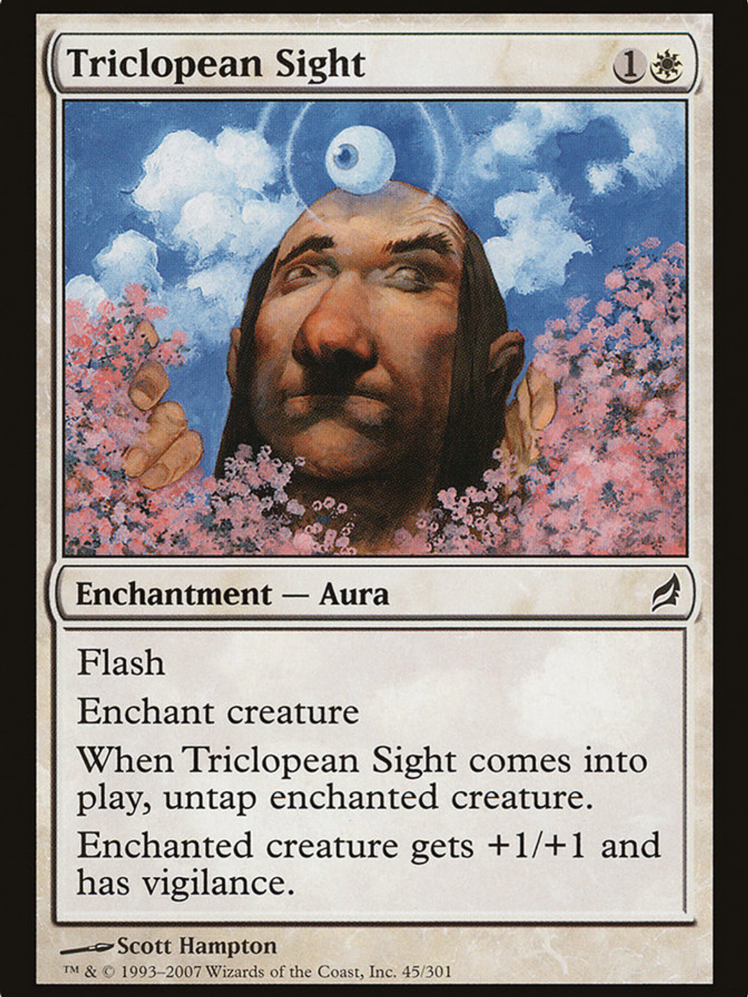 Triclopean Sight (Lorwyn) 1