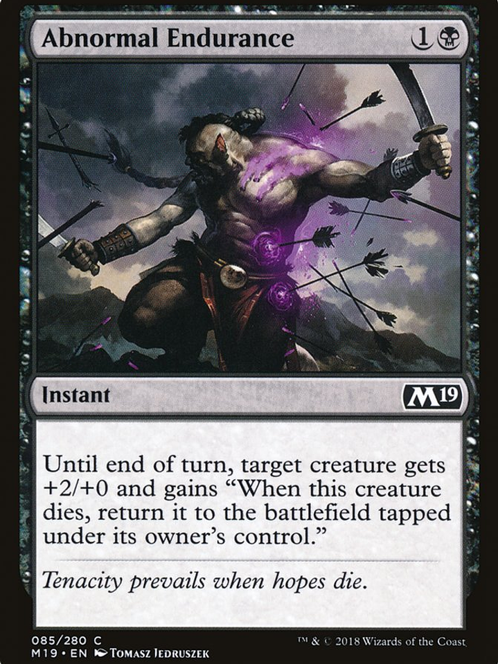 Abnormal Endurance (Core Set 2019) 1