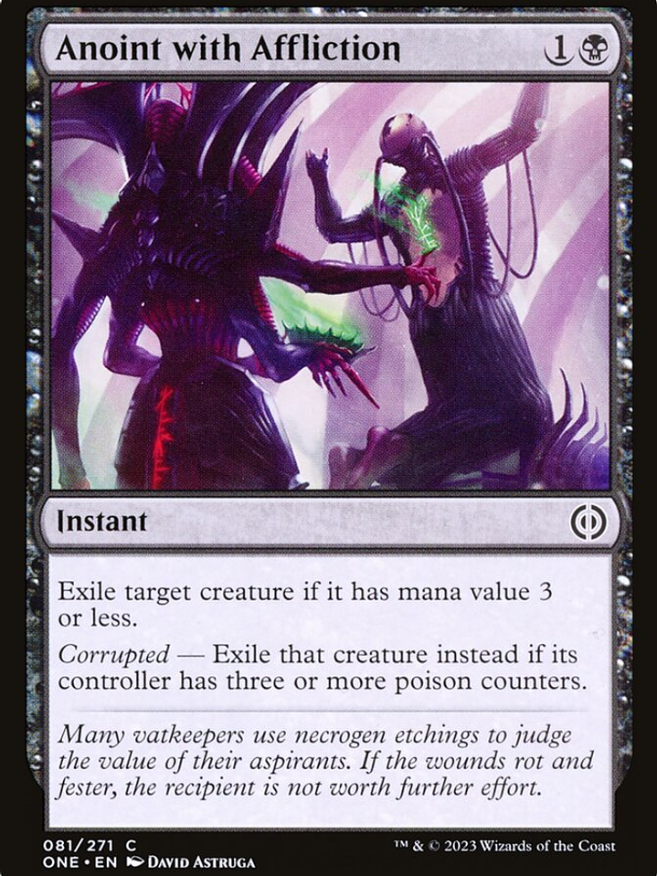 Anoint with Affliction (Phyrexia: All Will Be One) 1