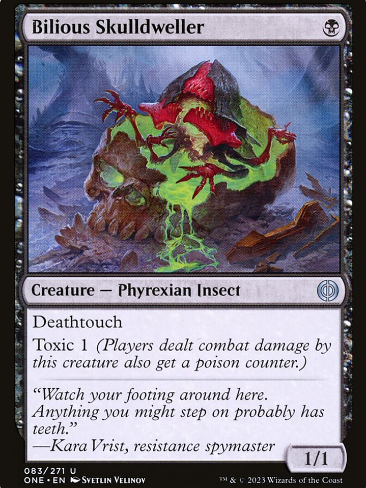 Bilious Skulldweller (Phyrexia: All Will Be One) 1