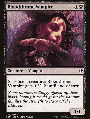 Bloodthrone Vampire (Duel Decks: Zendikar vs. Eldrazi)