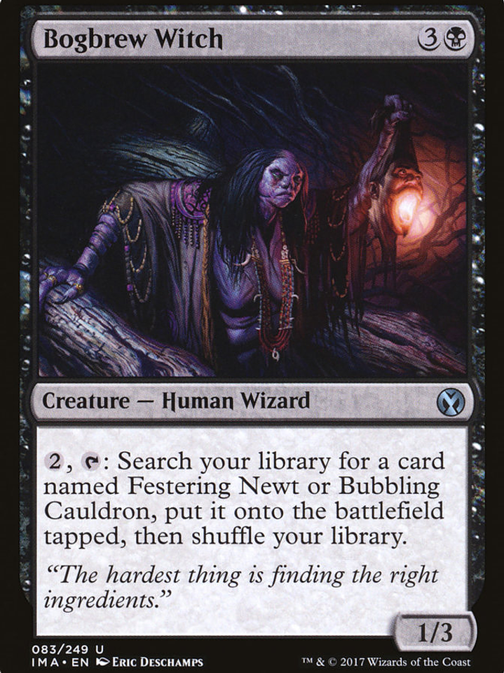 Bogbrew Witch (Iconic Masters) 1