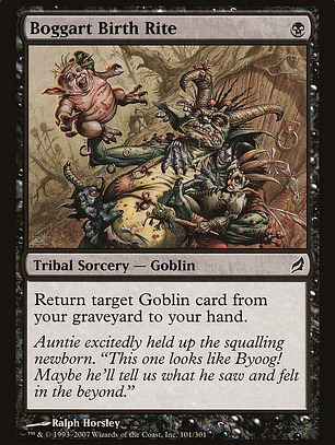 Boggart Birth Rite (Lorwyn)