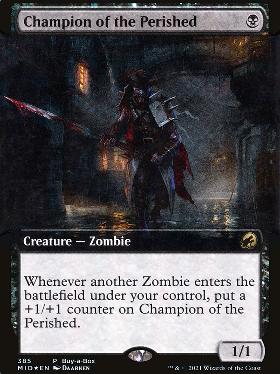 Champion of the Perished (Innistrad: Midnight Hunt) 1